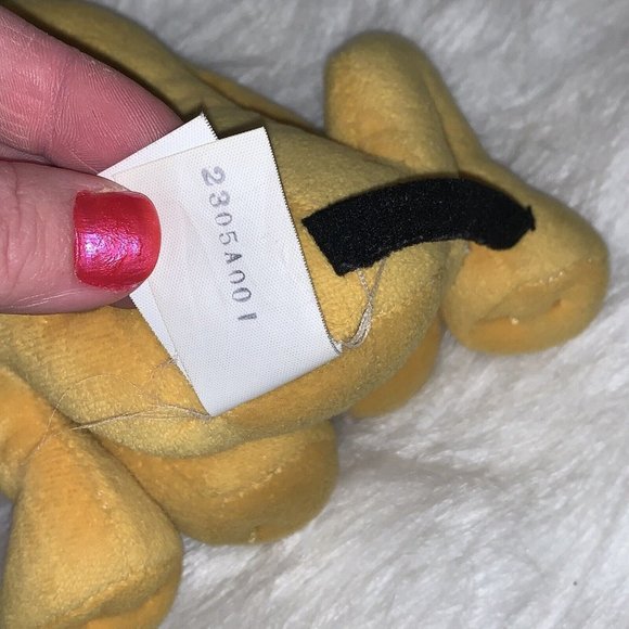 Disney Mickey Mouse Pluto Dog Plush Stuffed Animal Toy 7" - Picture 5 of 8